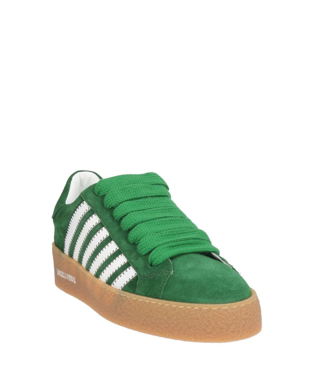DSquared² Green Sneakers Leather for men