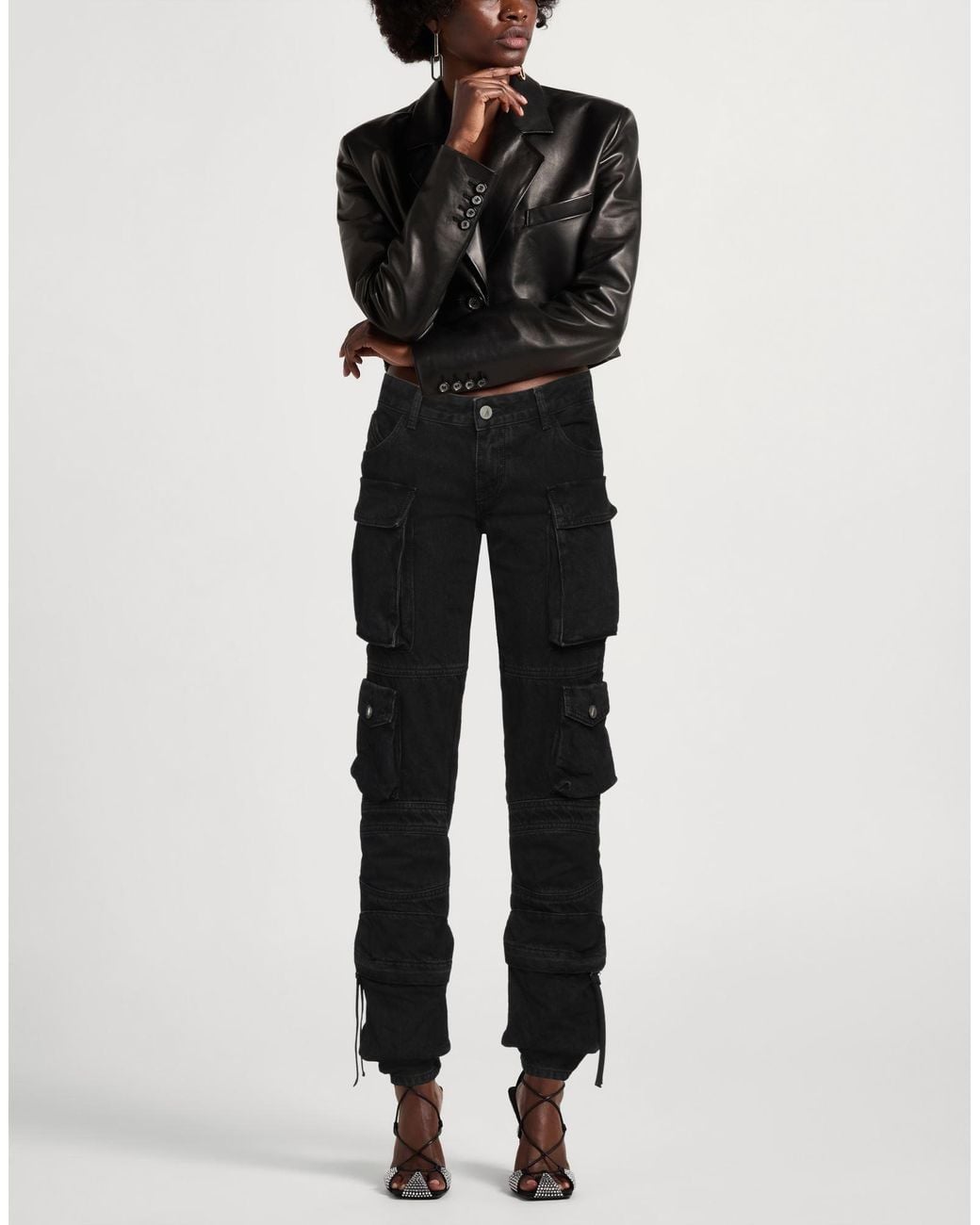 The Attico Black Jeans