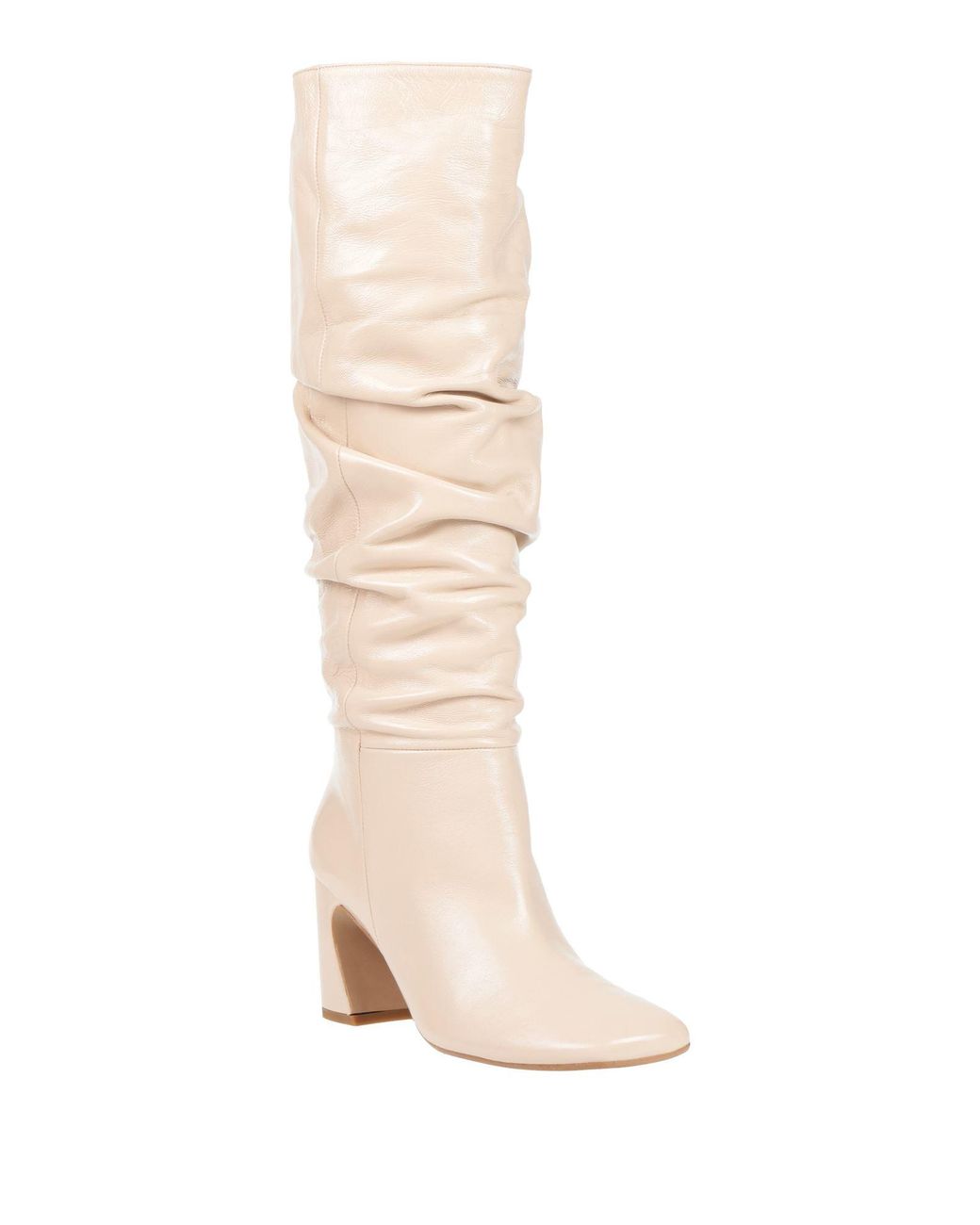 Wo Milano White Boot Leather