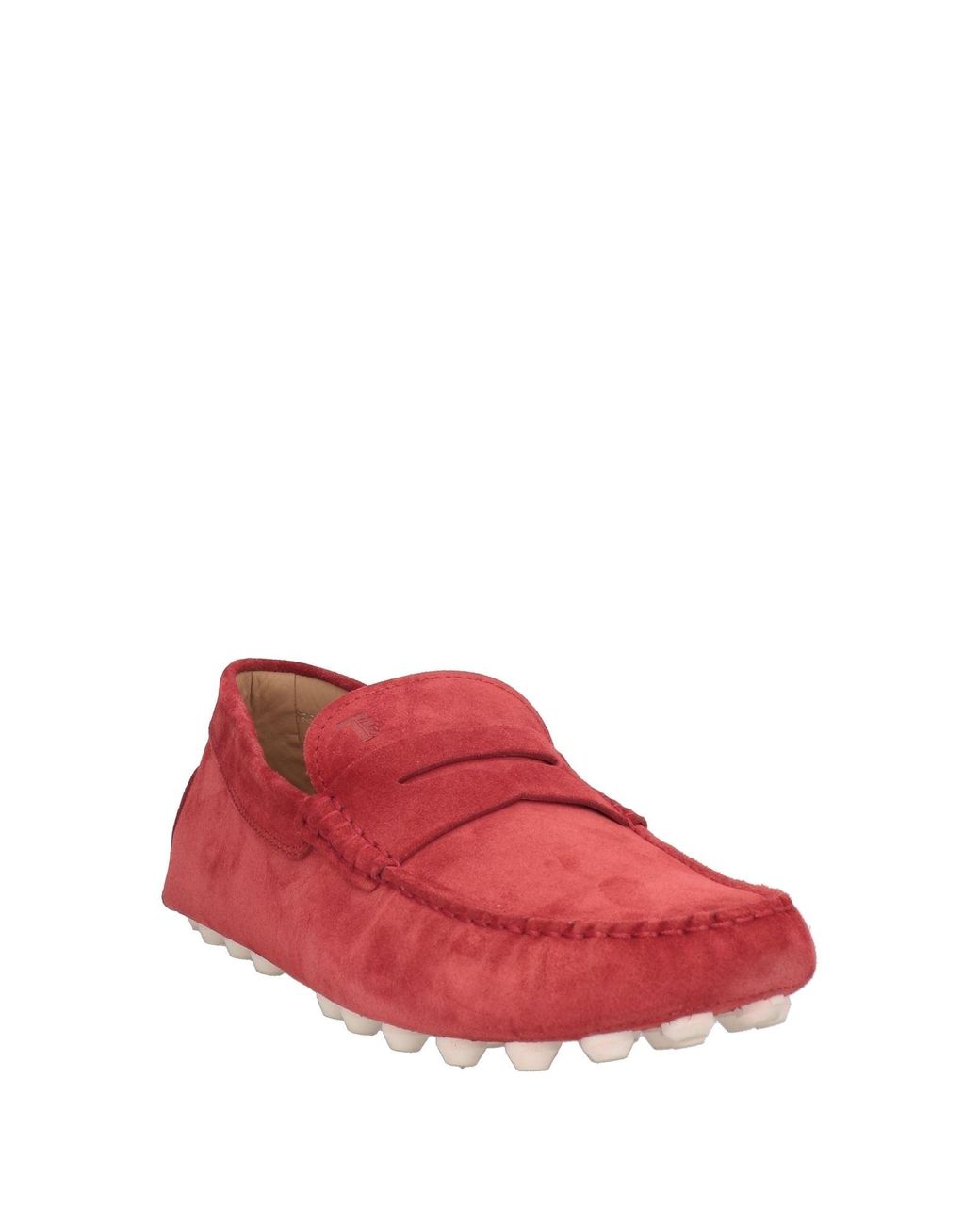 Tod's Red Loafers for men