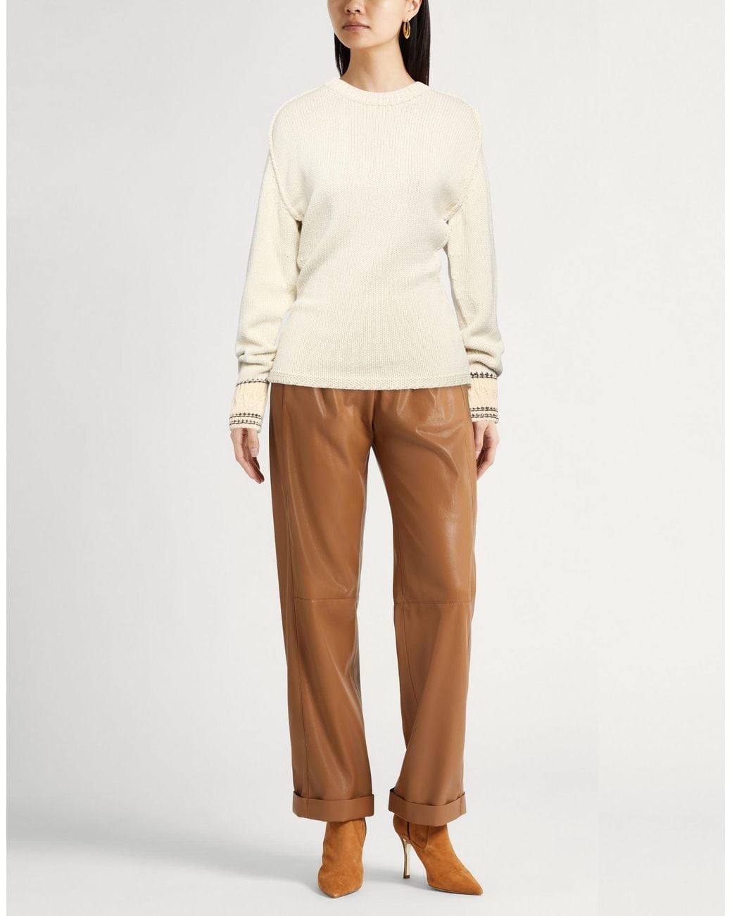 Pullover Alysi de color Natural