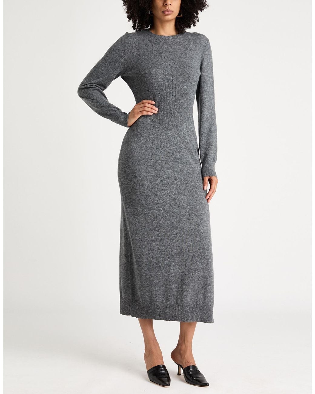Givenchy Gray Maxi-Kleid