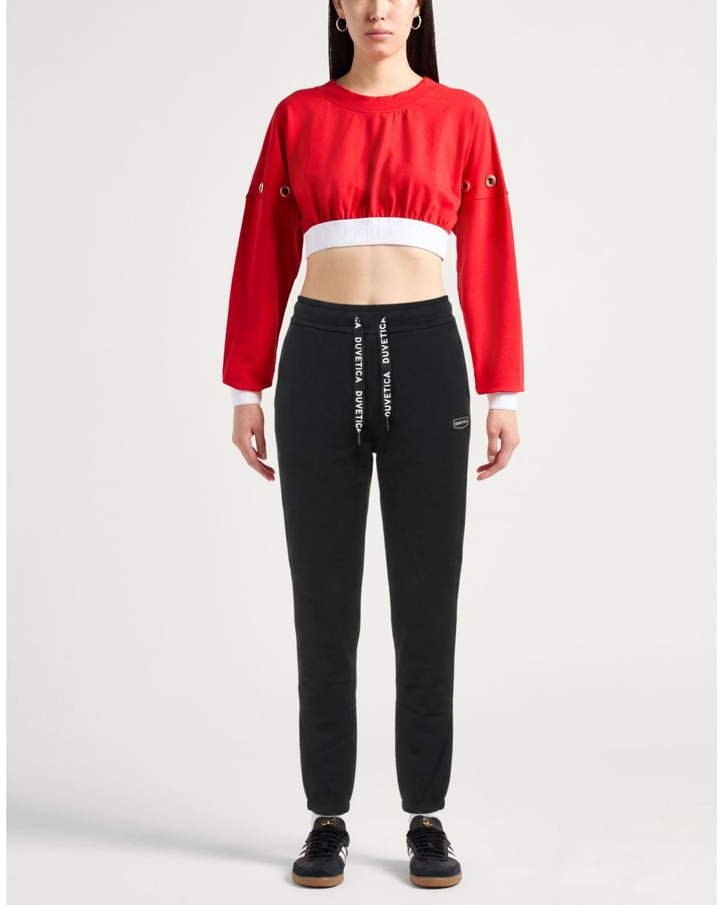 Duvetica Black Pants Polyester, Polyamide, Polyurethane