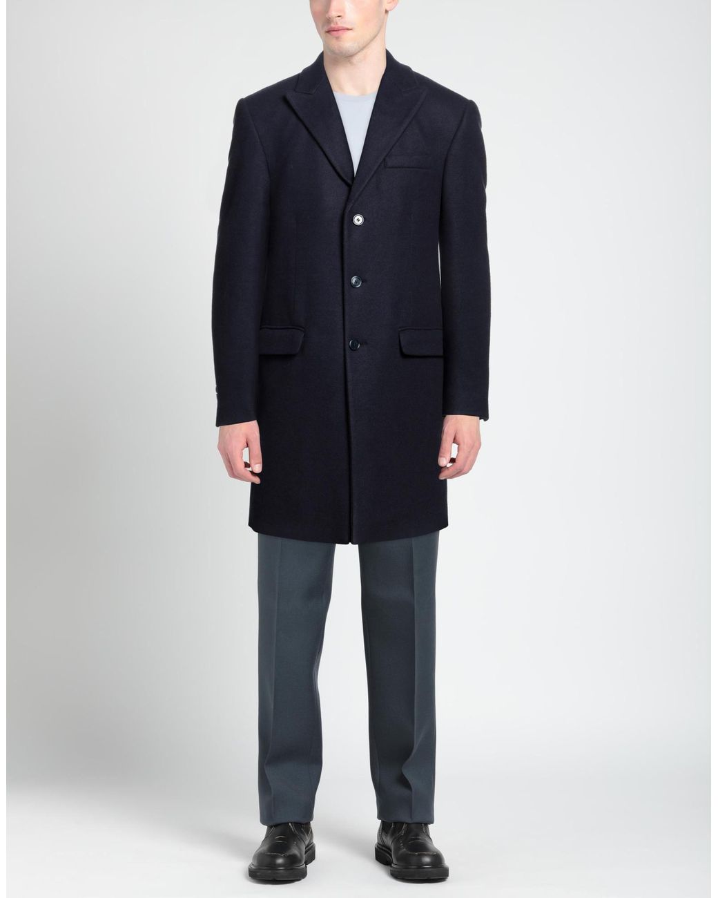 Daniele Alessandrini Blue Coat for men