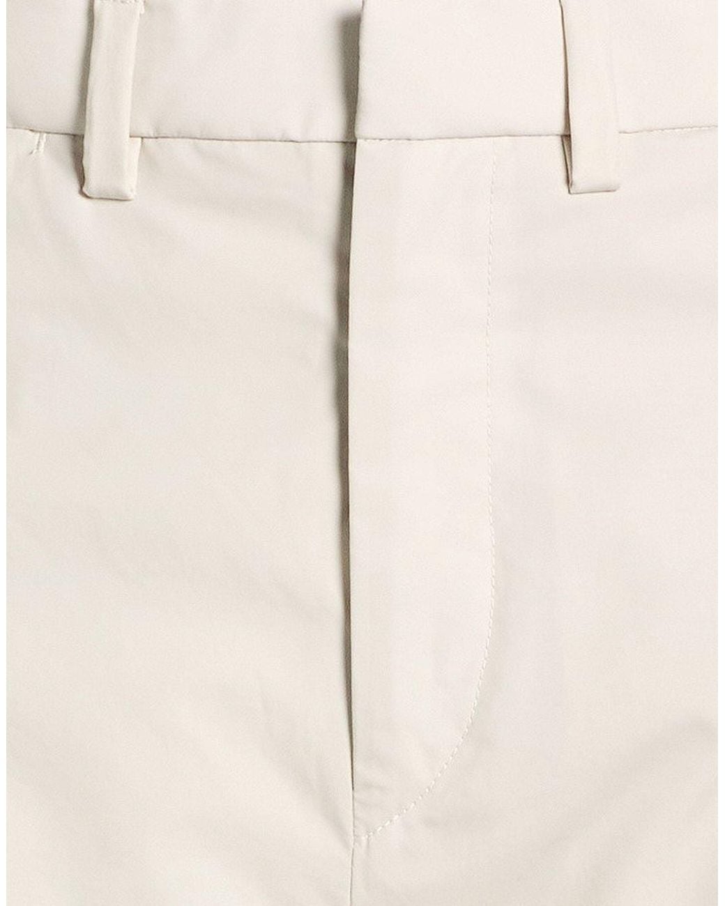 Rier White Pants Cotton for men