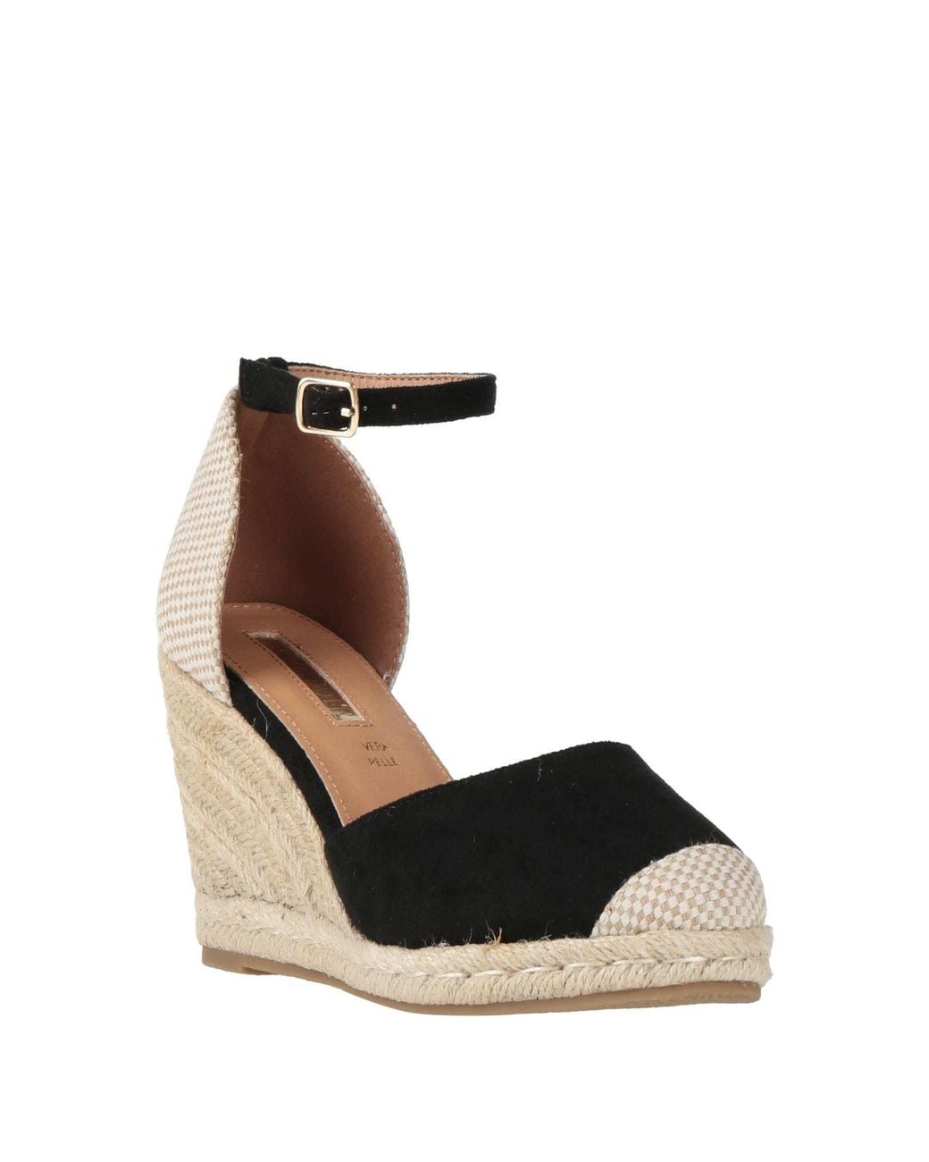CafeNoir Black Espadrilles
