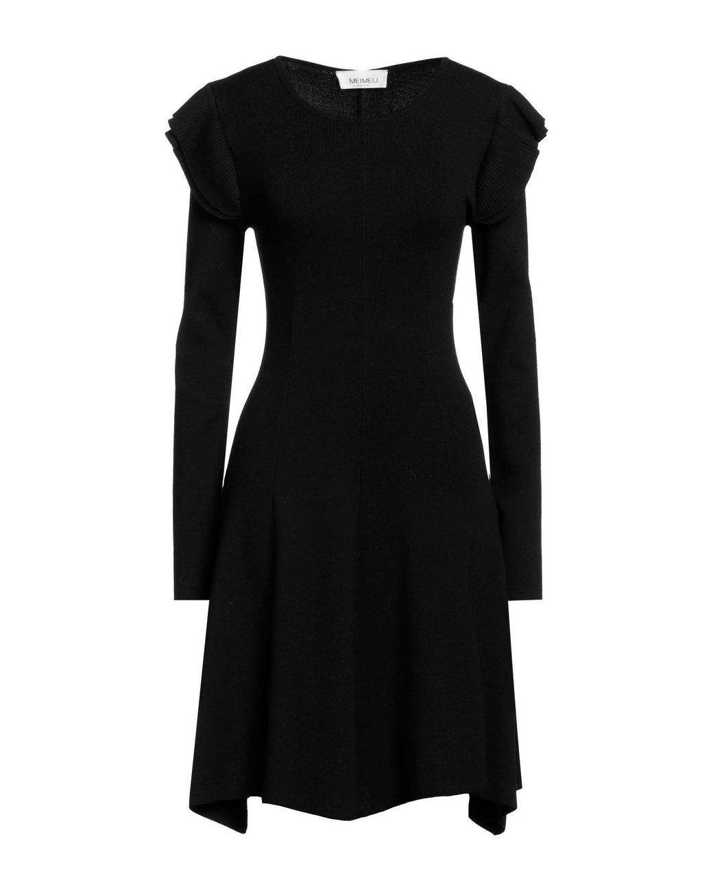 MEIMEIJ Black Mini Dress