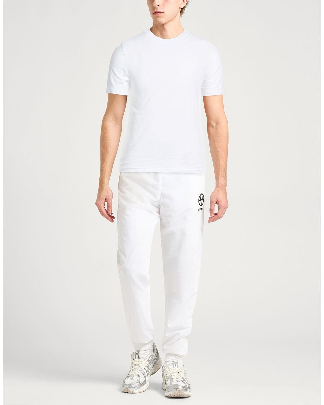 Alpha Studio White T-Shirt for men