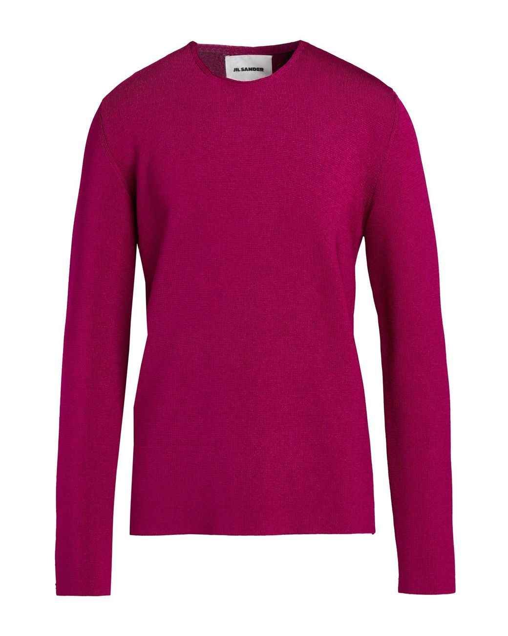 Jil Sander Red Sweater Viscose, Polyamide for men