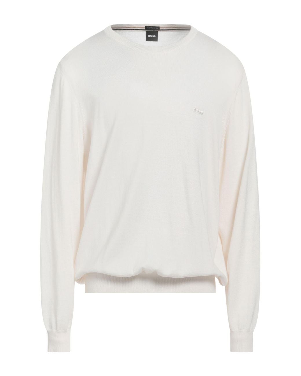 Pullover Boss de hombre de color White
