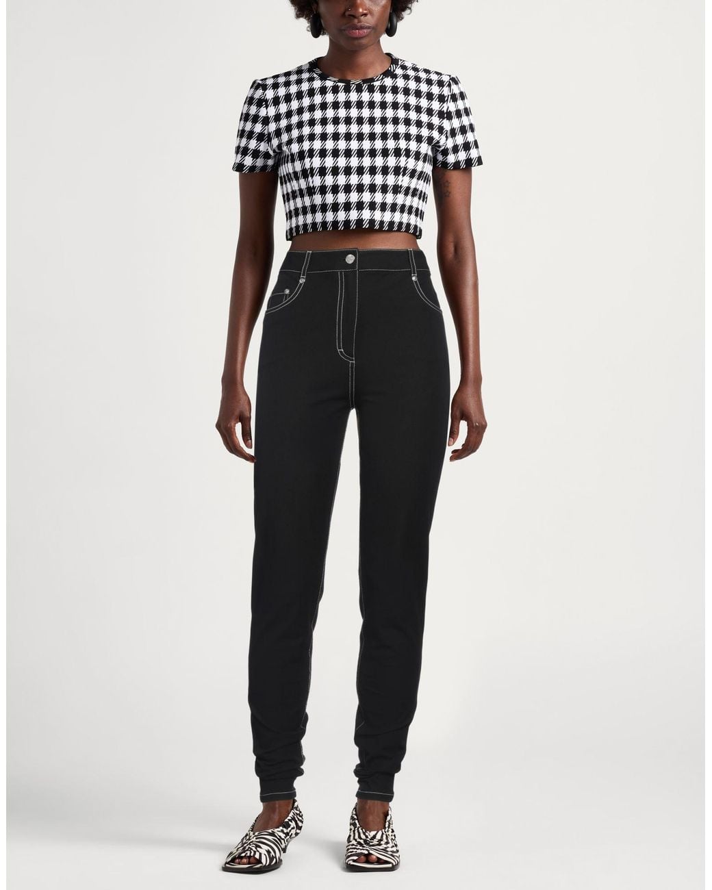 Moschino Black Trouser