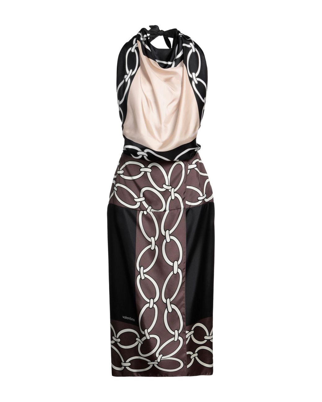 Valentino black and white best sale dress