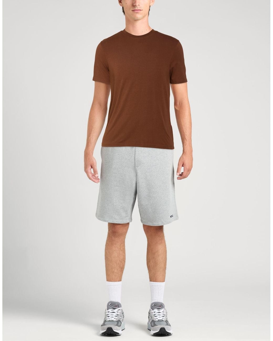 Alpha Studio Brown T-Shirt for men