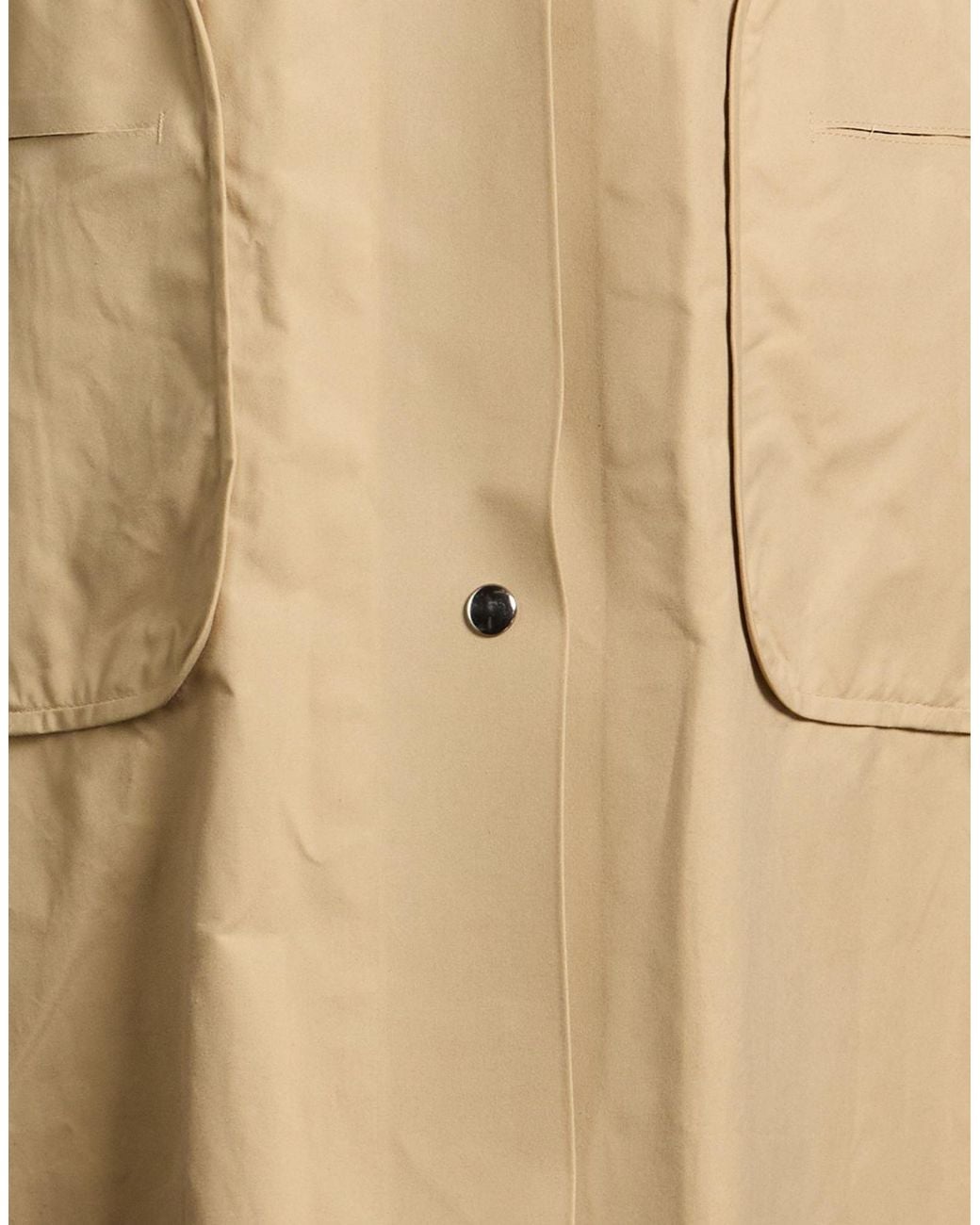 Kassl Natural Overcoat & Trench Coat Cotton