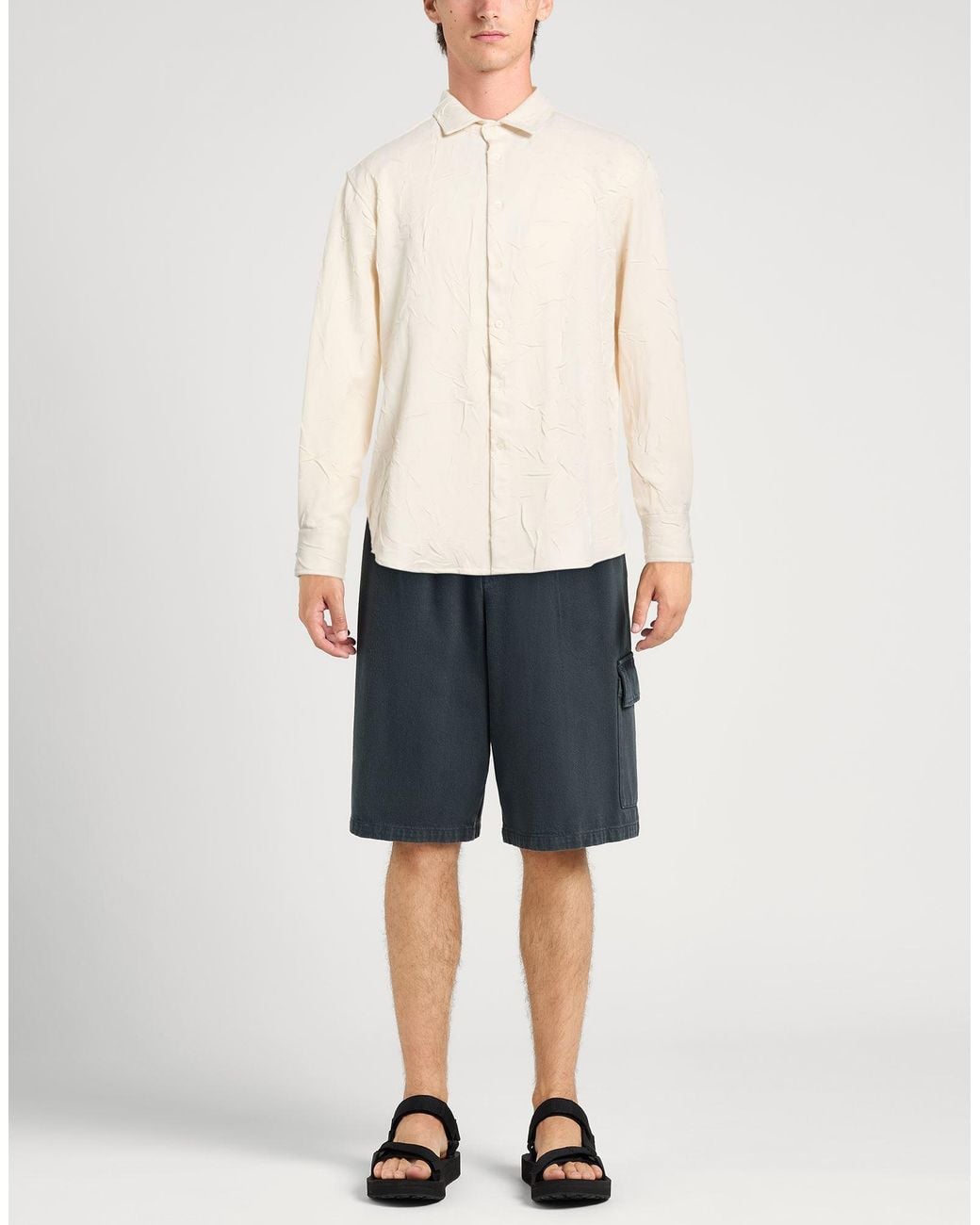 Imperial Natural Shirt Polyester, Viscose, Elastane for men