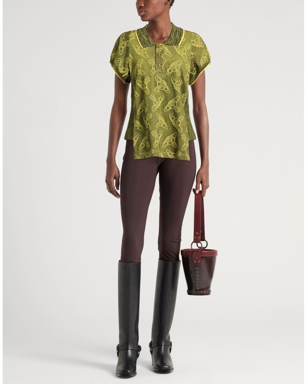 Vivienne Westwood Green Polo Shirt