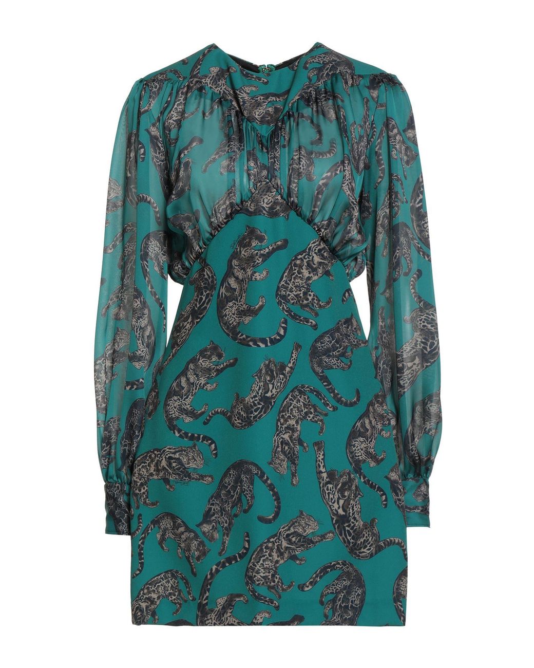 Just Cavalli Blue Mini Dresses