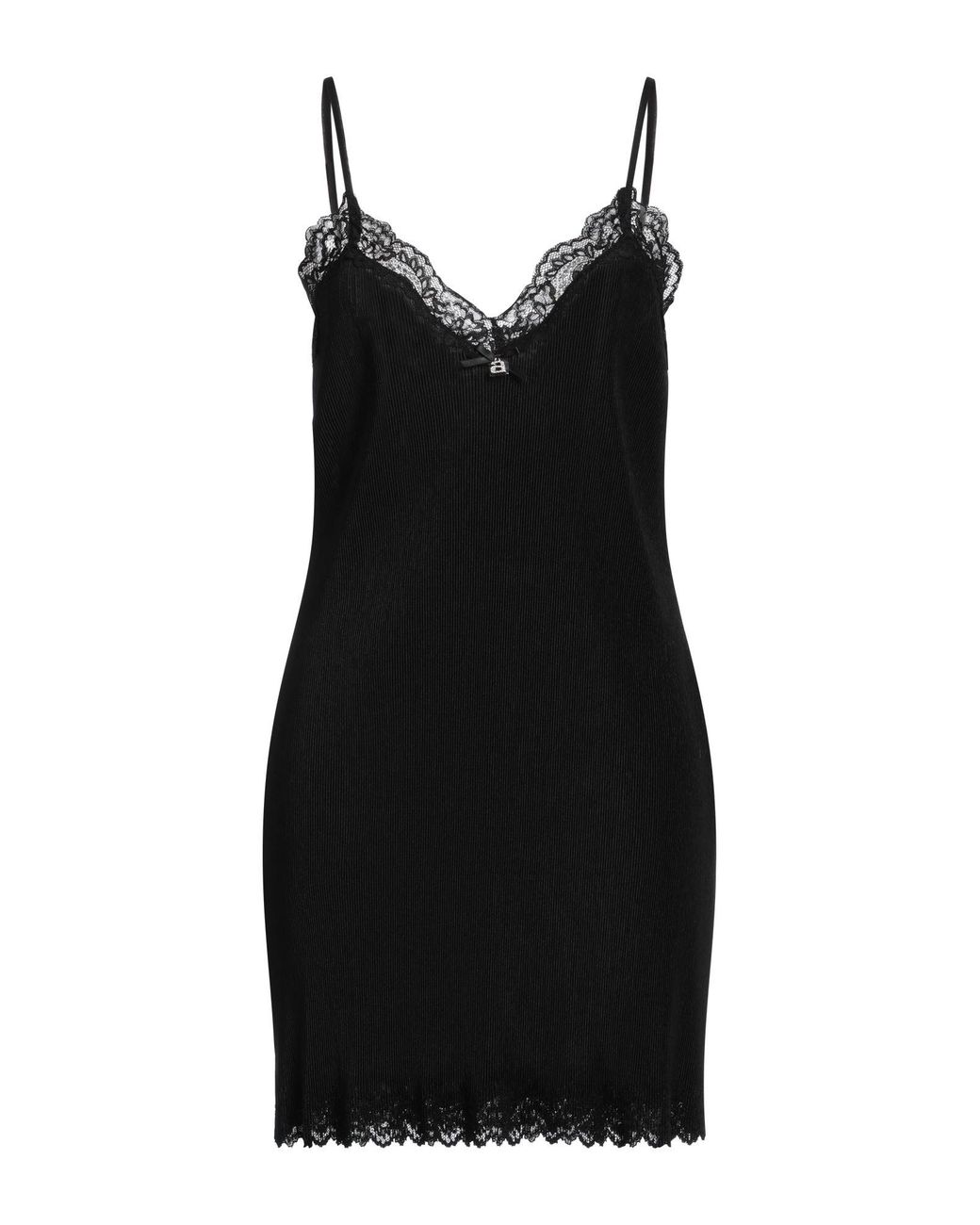 T By Alexander Wang Black Mini Dress