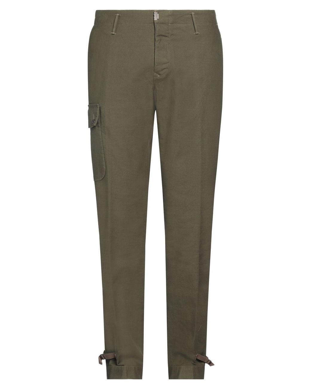 Incotex Green Pants Cotton for men