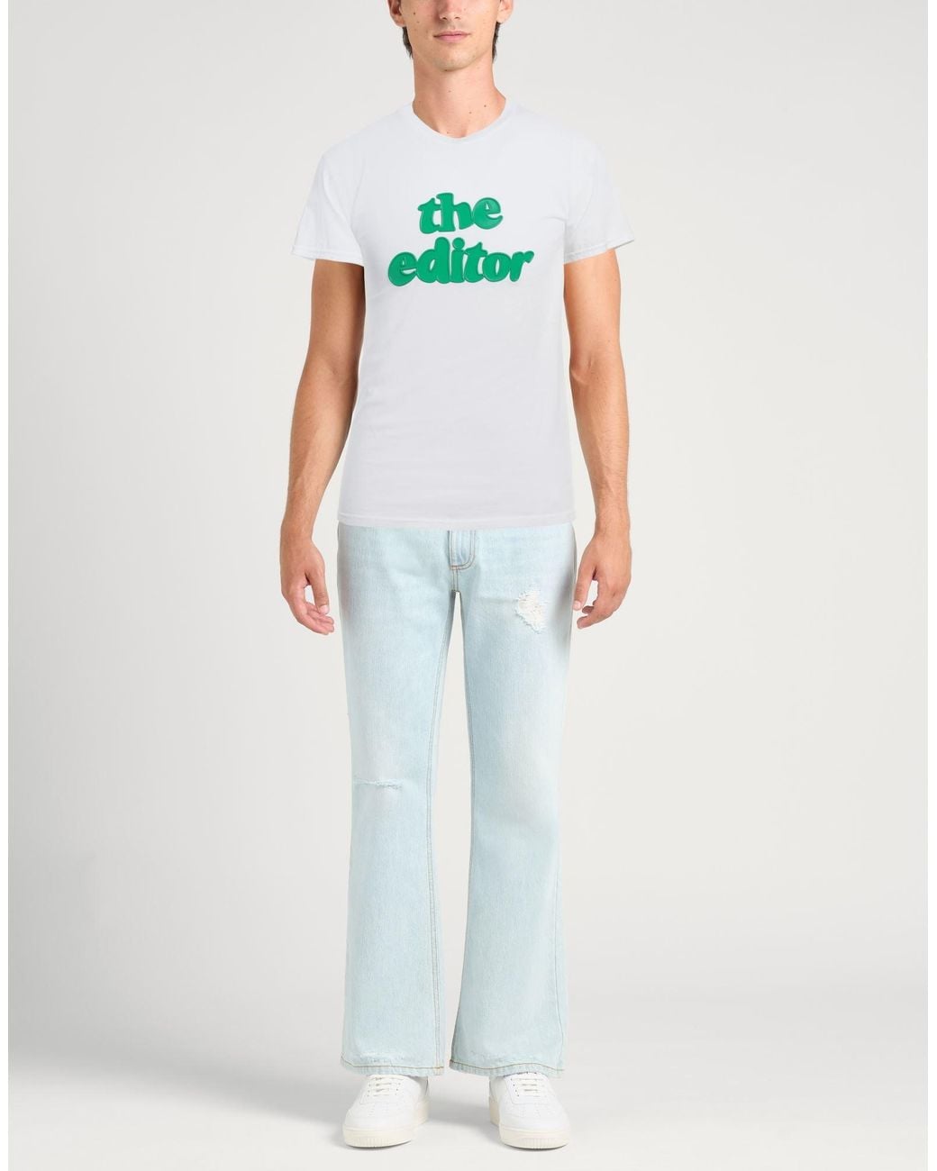 Saucony White T-Shirt Cotton for men