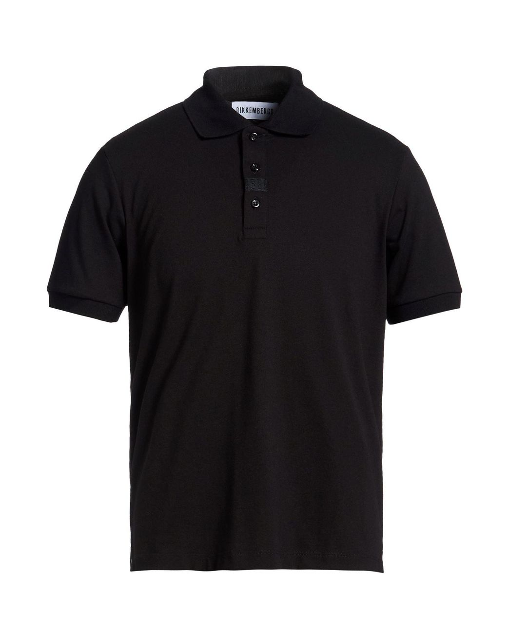 Bikkembergs Black Polo Shirts for men