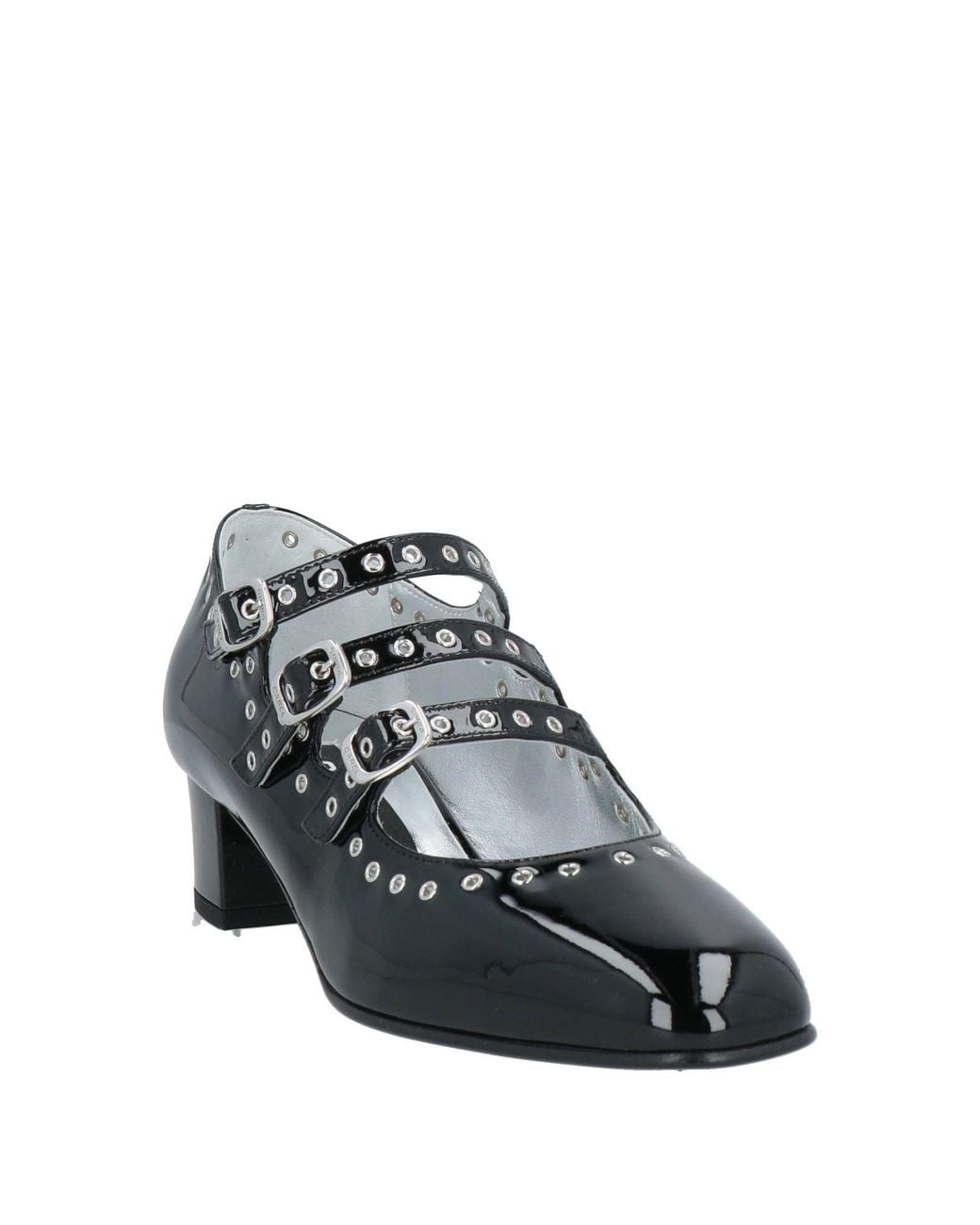 CAREL PARIS Black Pumps Leather