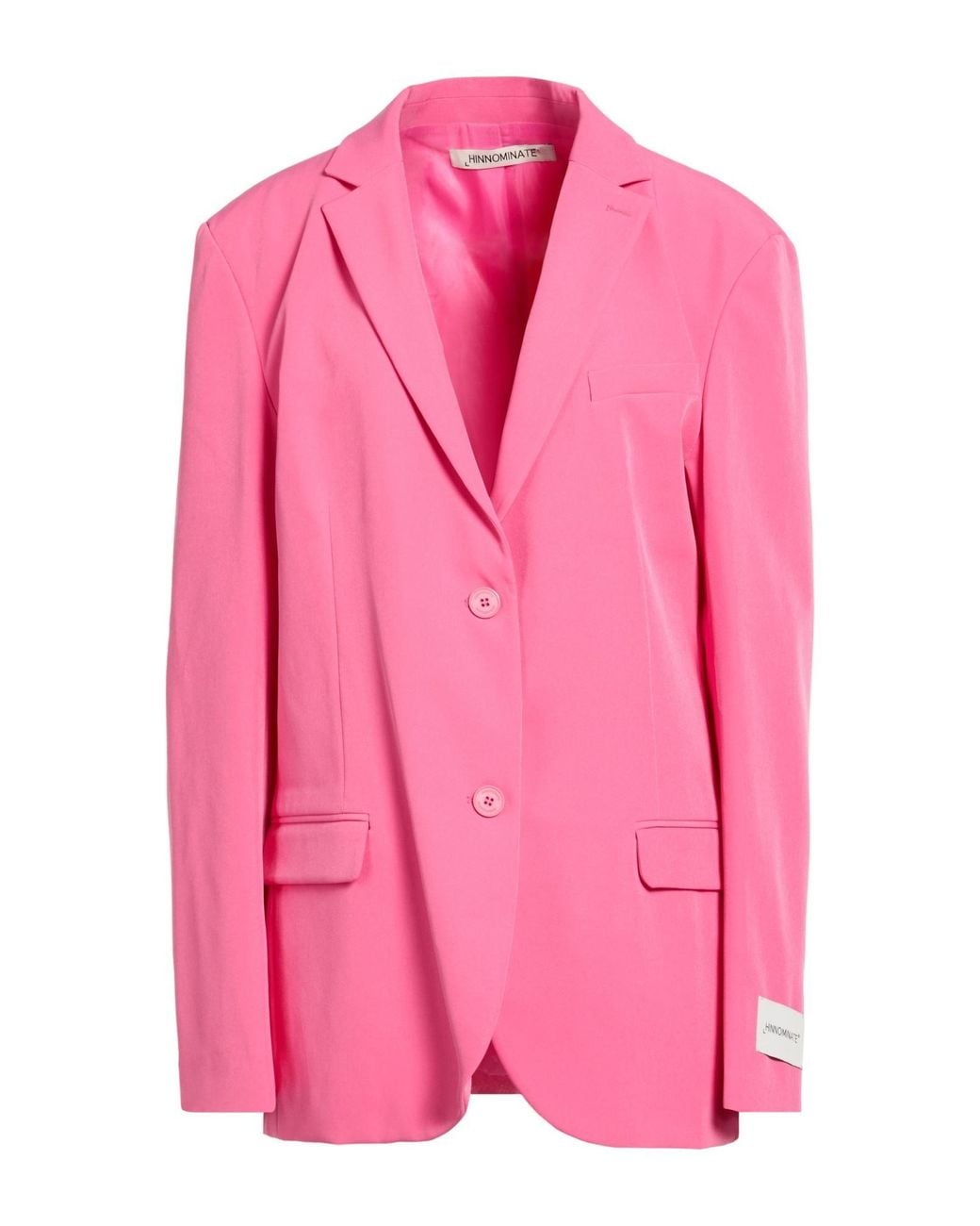hinnominate Pink Blazer Polyester, Elastane