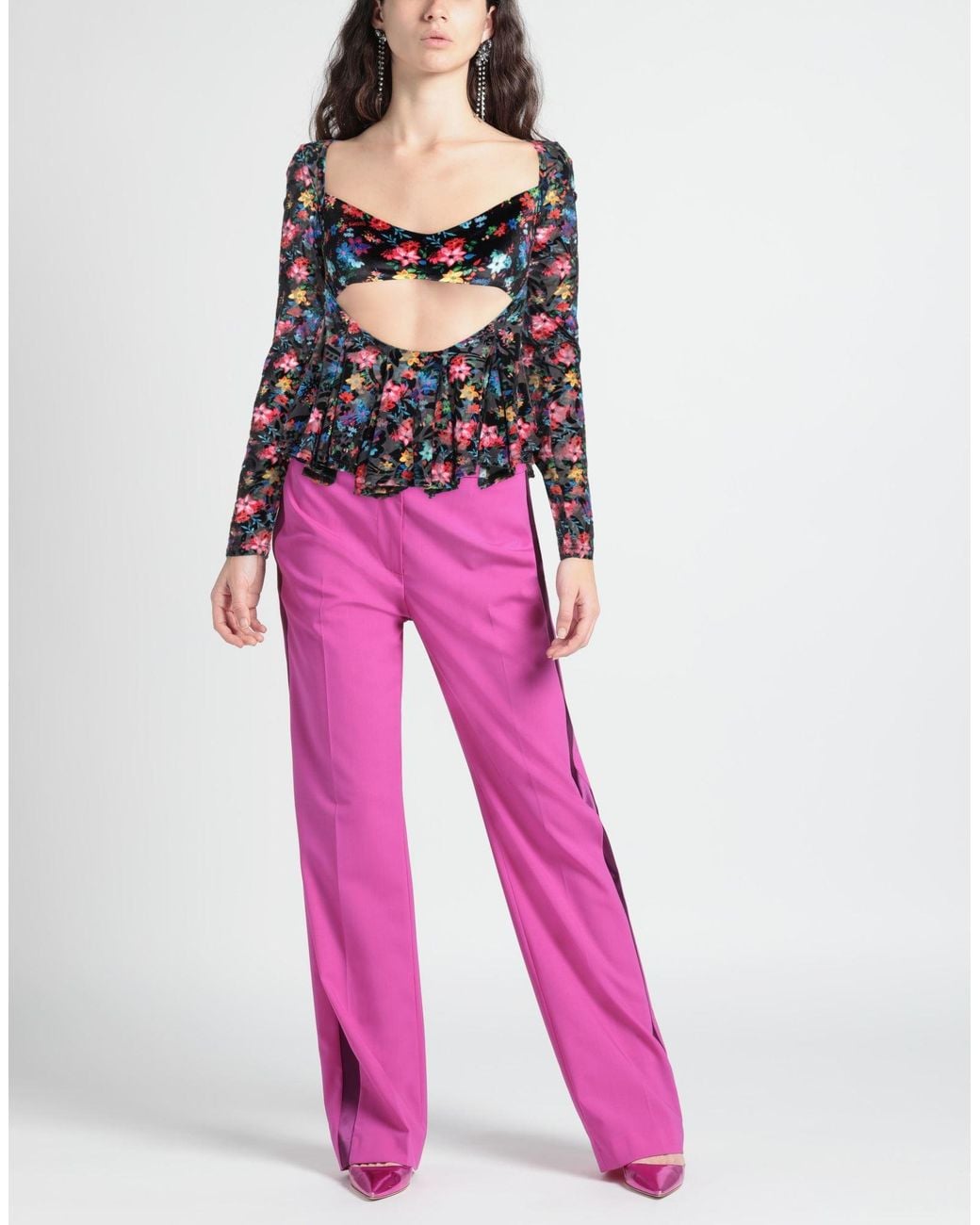 Siedres Blue Top Polyester, Polyamide, Elastane