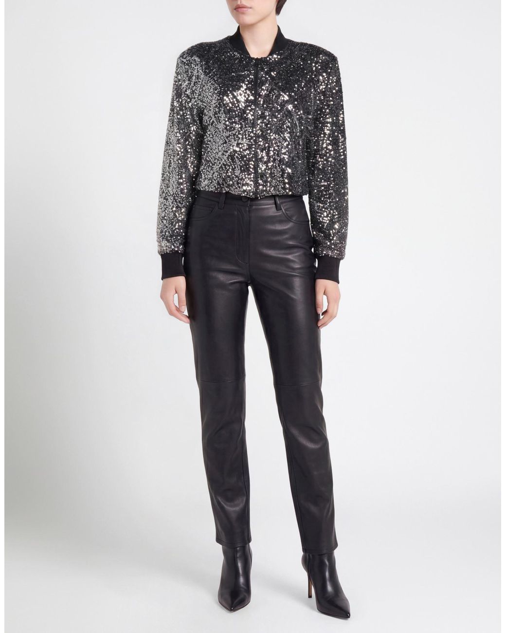 Kaos Black Jacket Polyester, Elastane