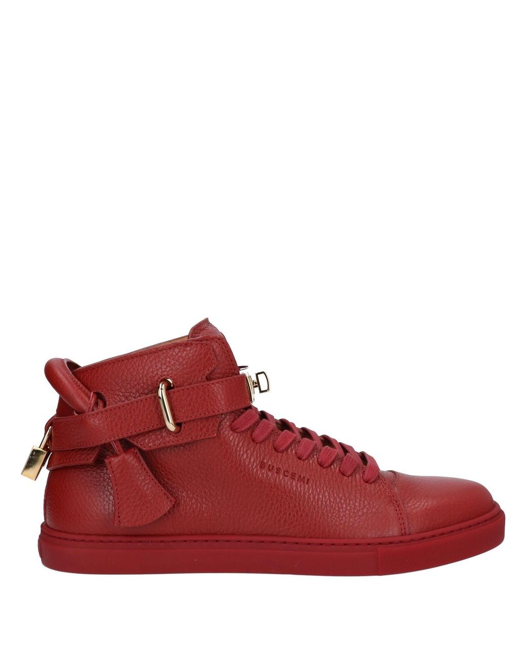 red buscemi sneakers