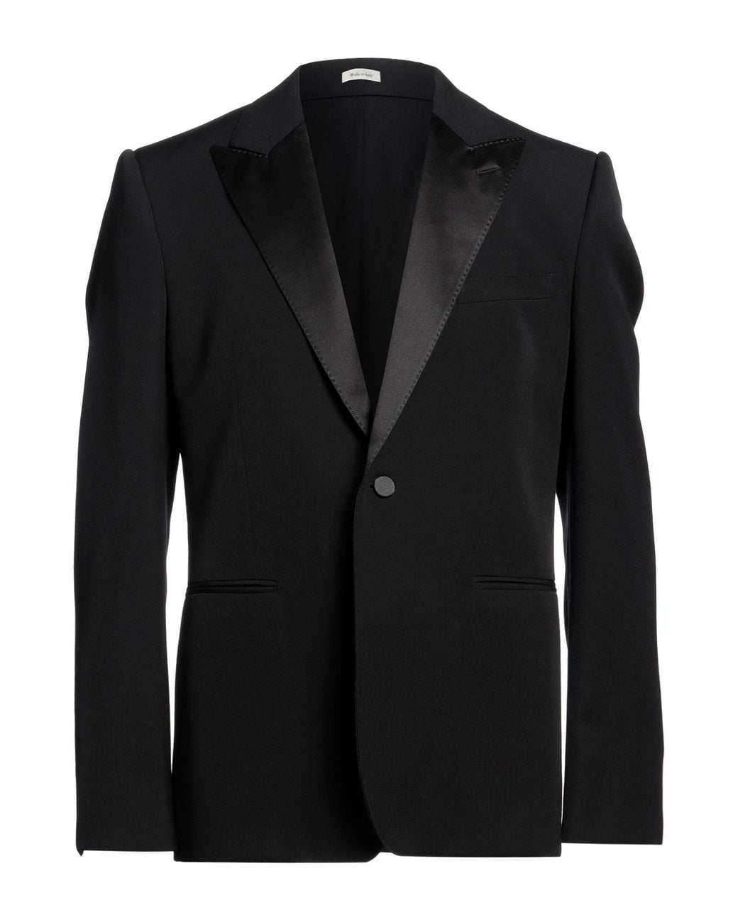 McQueen Black Blazer for men
