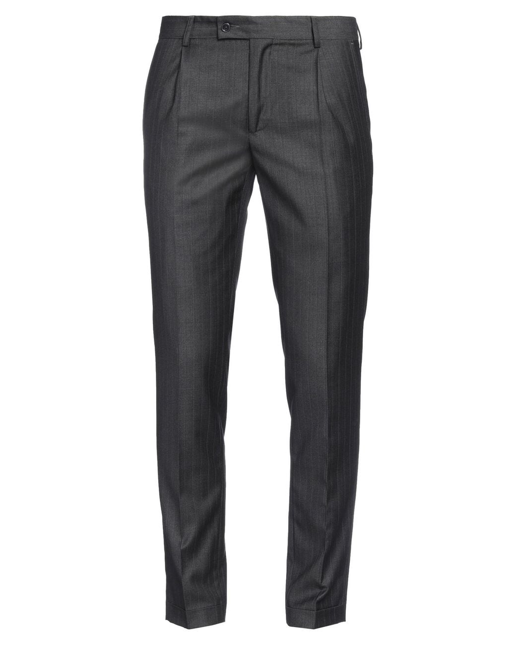 Daniele Alessandrini Gray Pants Polyester, Viscose for men