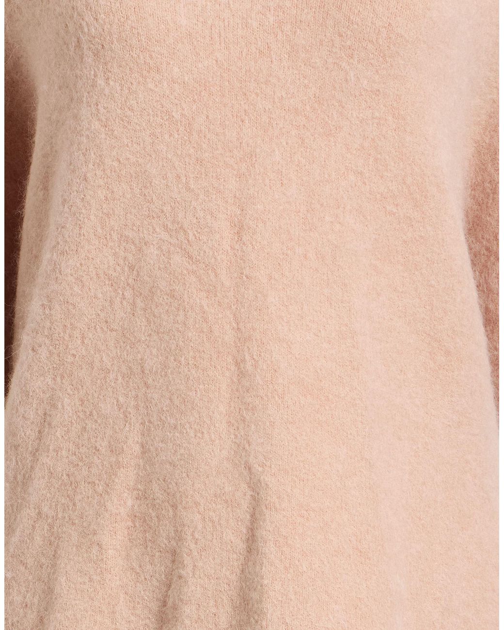 Kontatto Pink Blush Turtleneck Alpaca Wool, Polyamide, Wool, Elastane