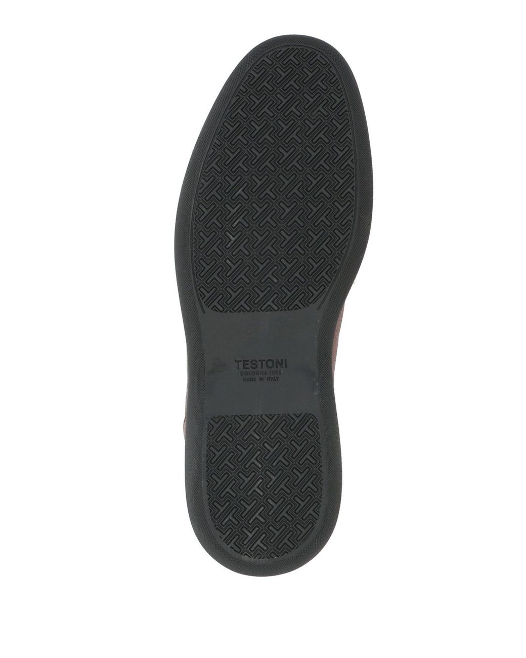 Testoni Brown Sneakers Leather for men