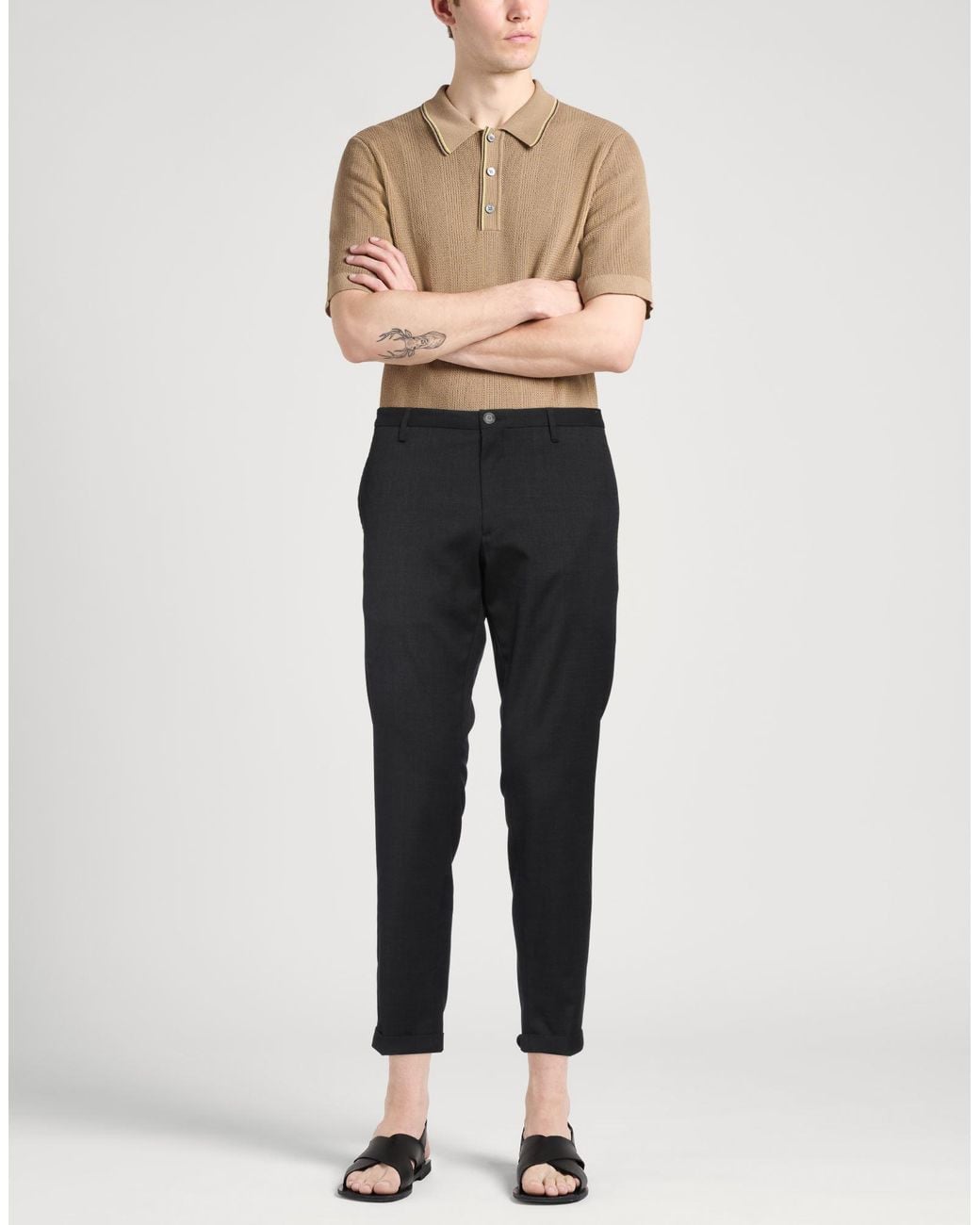 AT.P.CO Blue Trouser for men