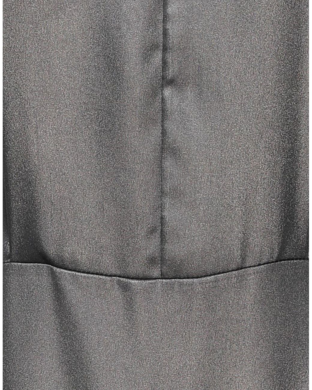 ARMANI EXCHANGE Gray Mini Dress Polyester