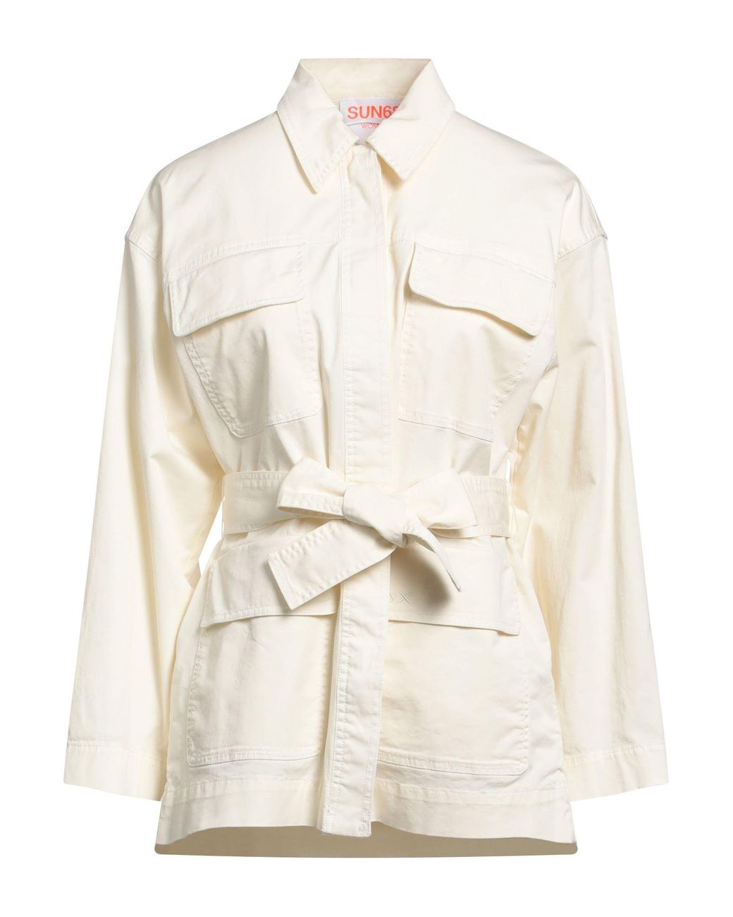 Sun 68 White Jacket