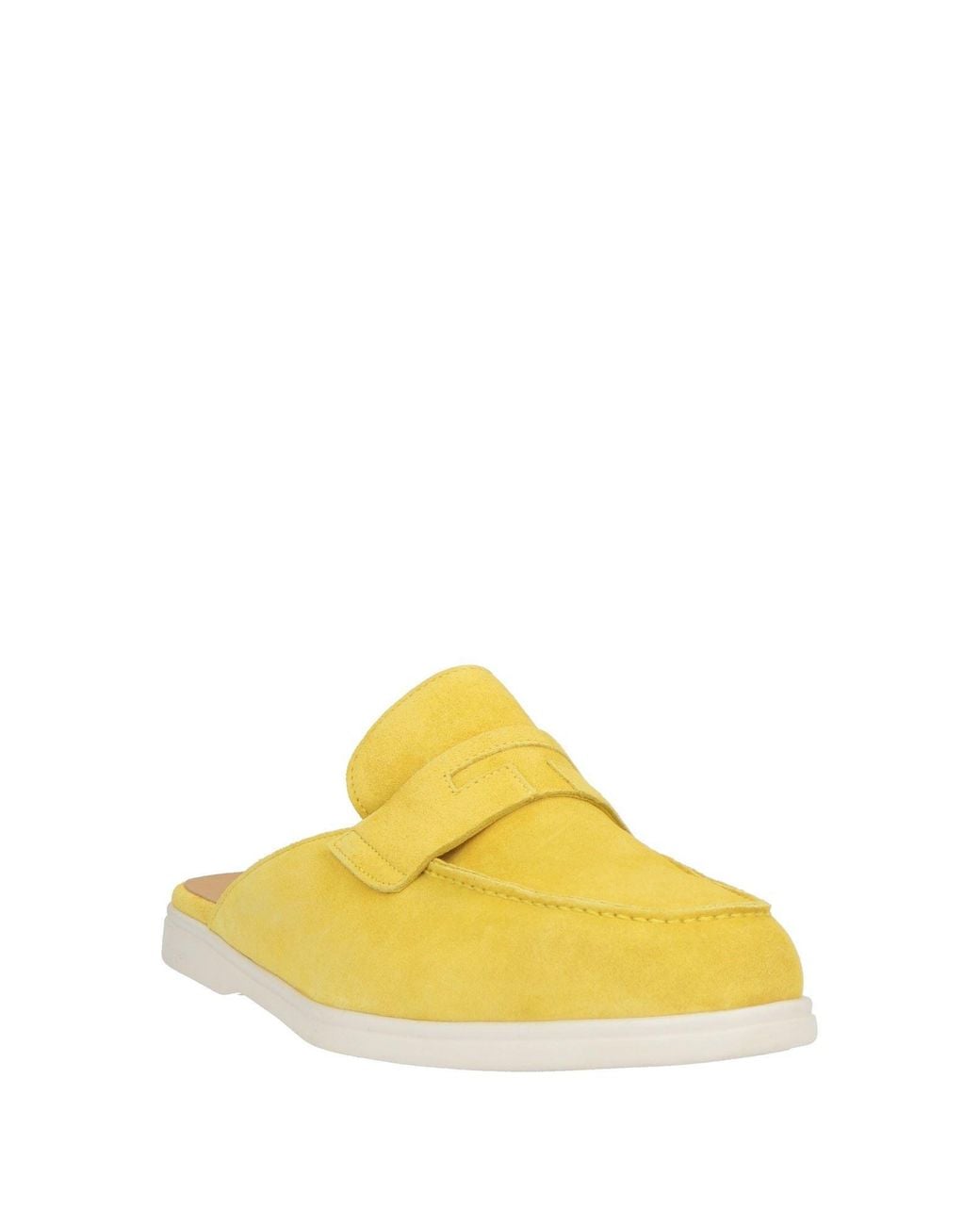 Testoni Yellow Mules & Clogs