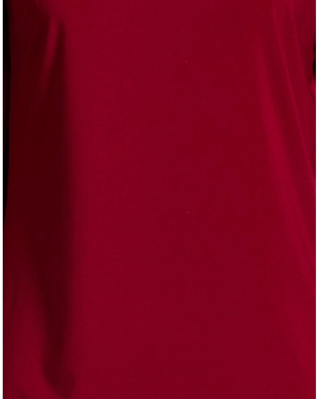 Maliparmi Red T-Shirt Polyester, Elastane