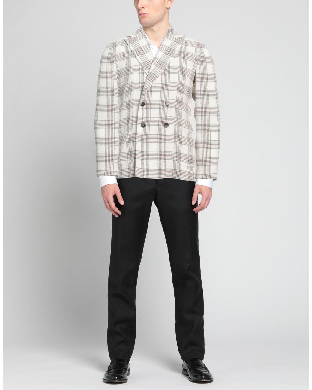 T-jacket By Tonello White Blazer Cotton, Polyester for men