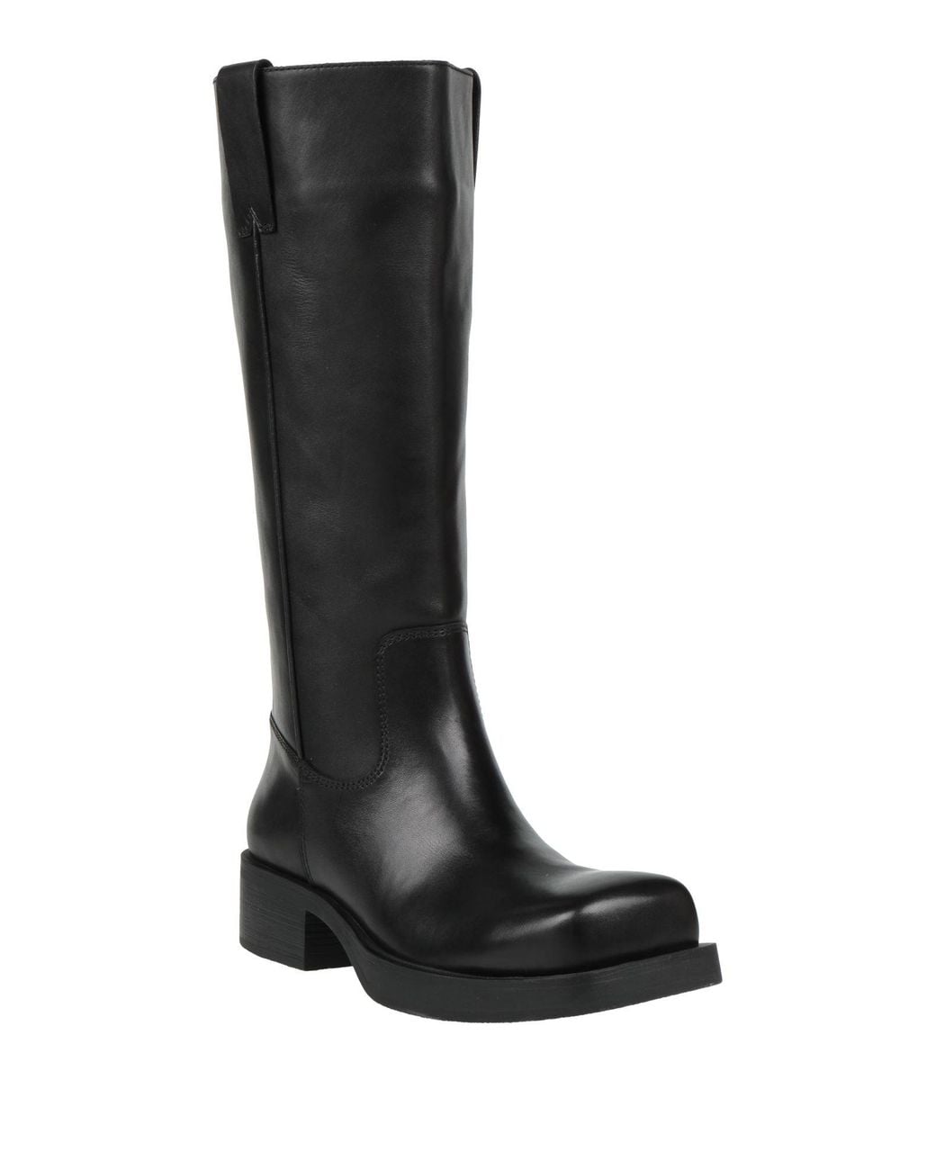 Ash Black York Boot Leather
