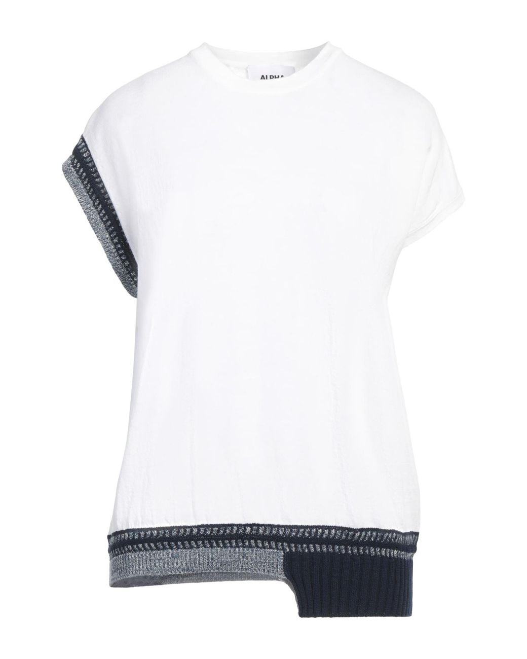 Pullover Alpha Studio de color White