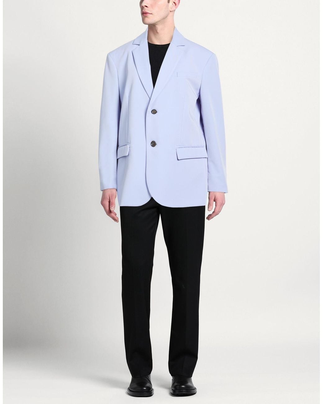 Imperial Blue Lilac Blazer Polyester, Viscose, Elastane for men