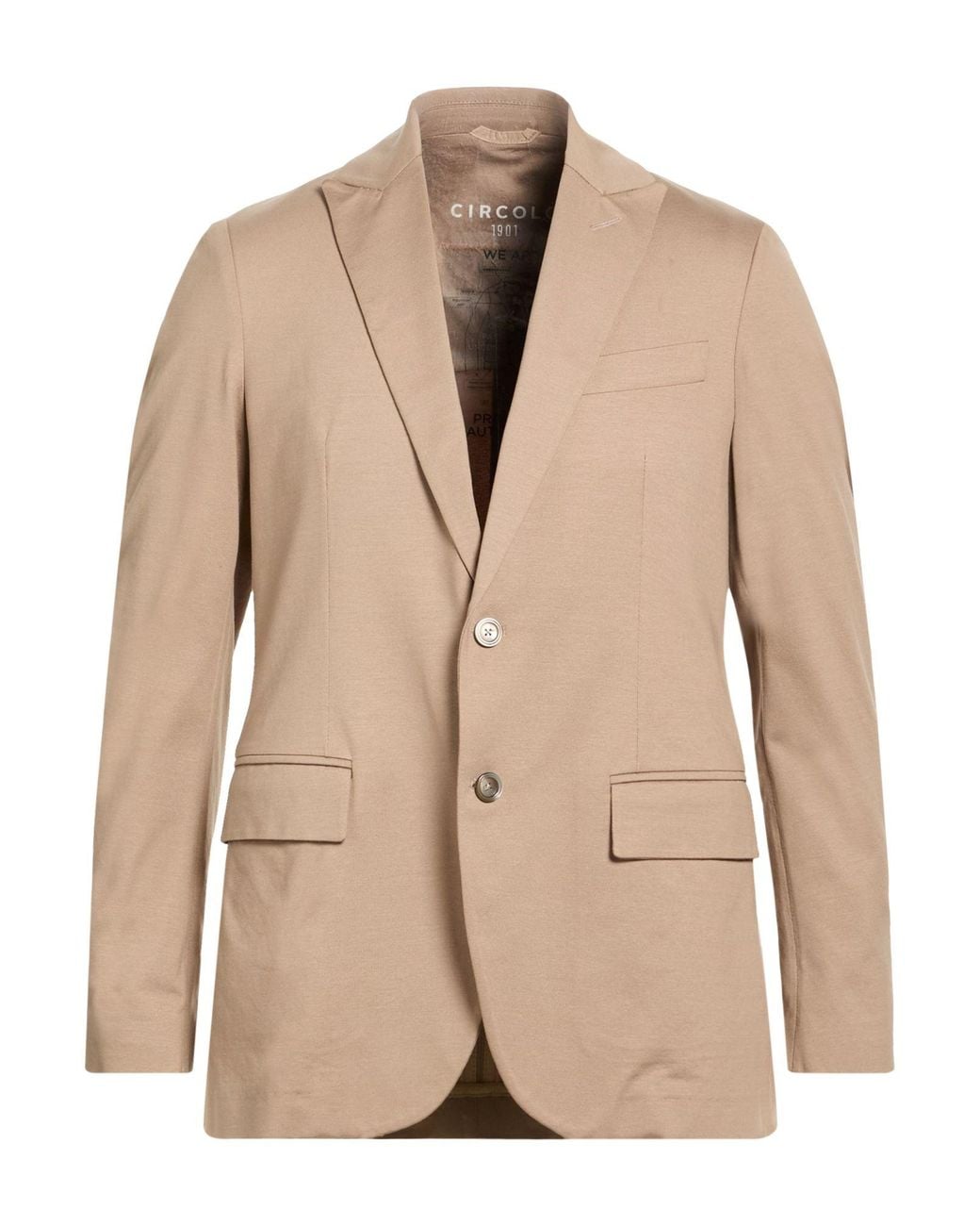Circolo 1901 Natural Blazers for men
