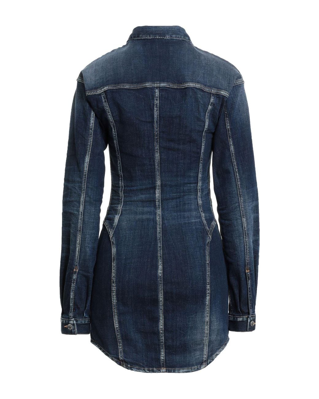 DSquared² Blue Mini Dress