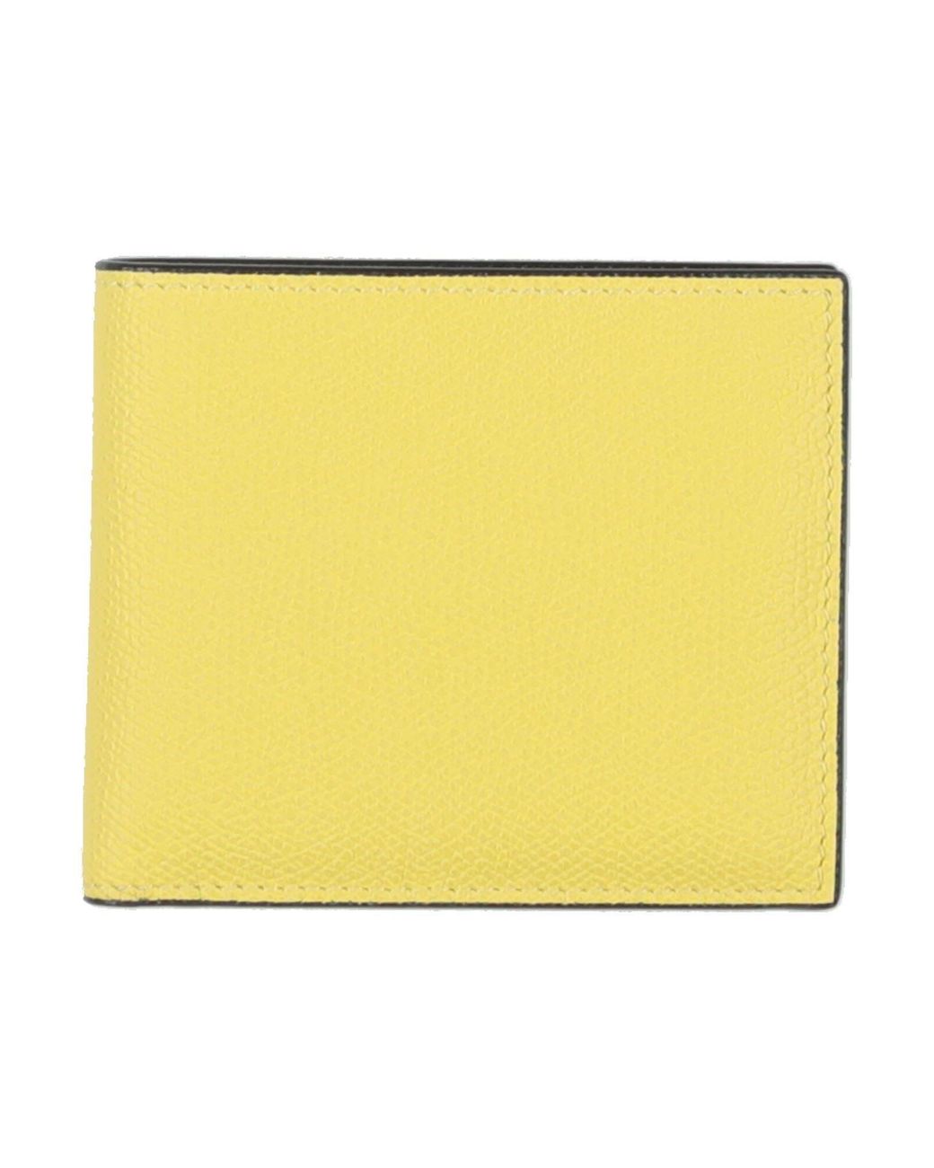 Portafogli di Valextra in Yellow da Uomo