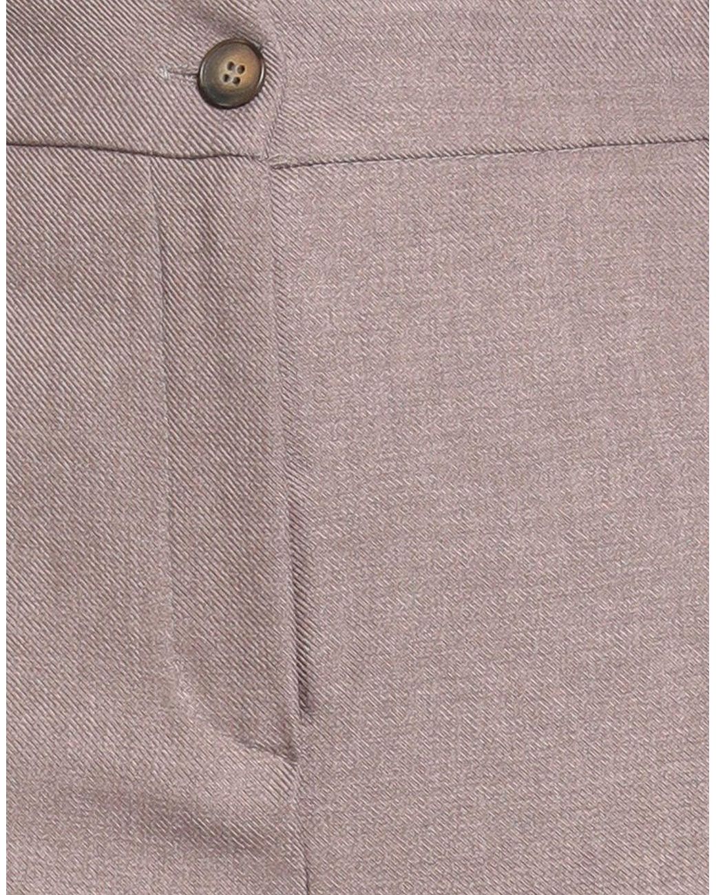 Kaos Brown Pants Polyester
