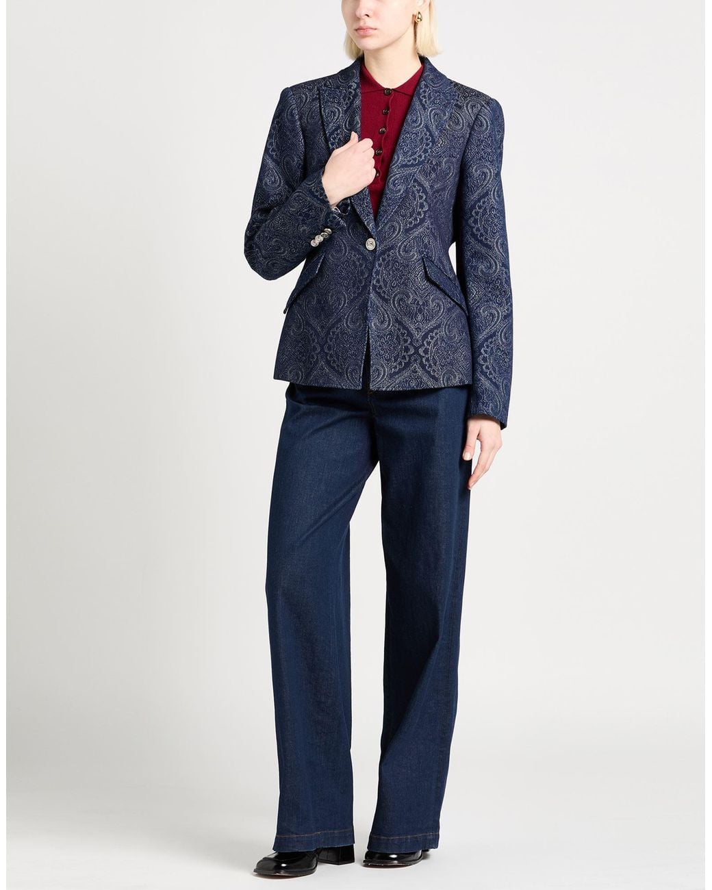 Americana Etro de color Blue