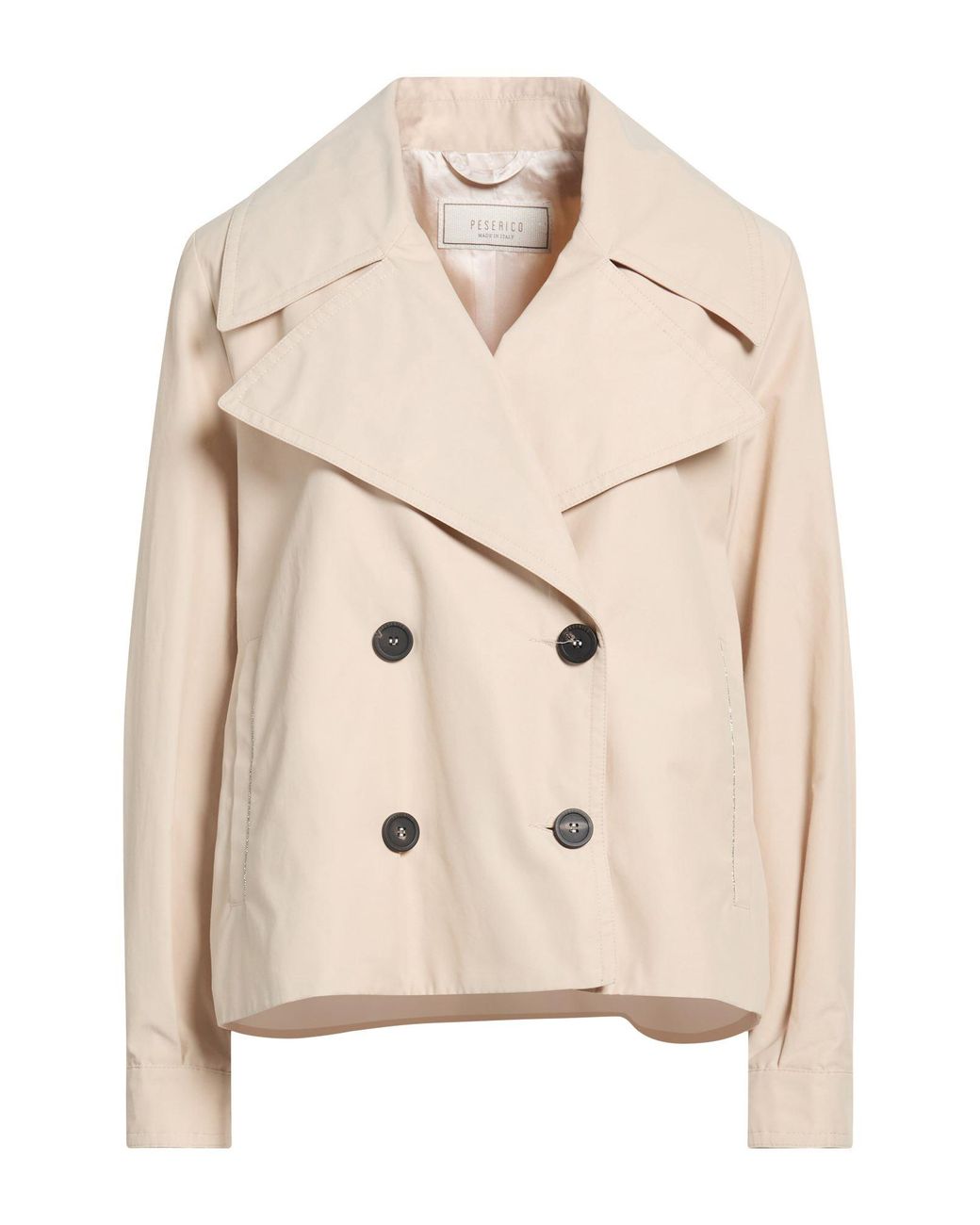 Peserico Natural Jacket Cotton, Polyamide