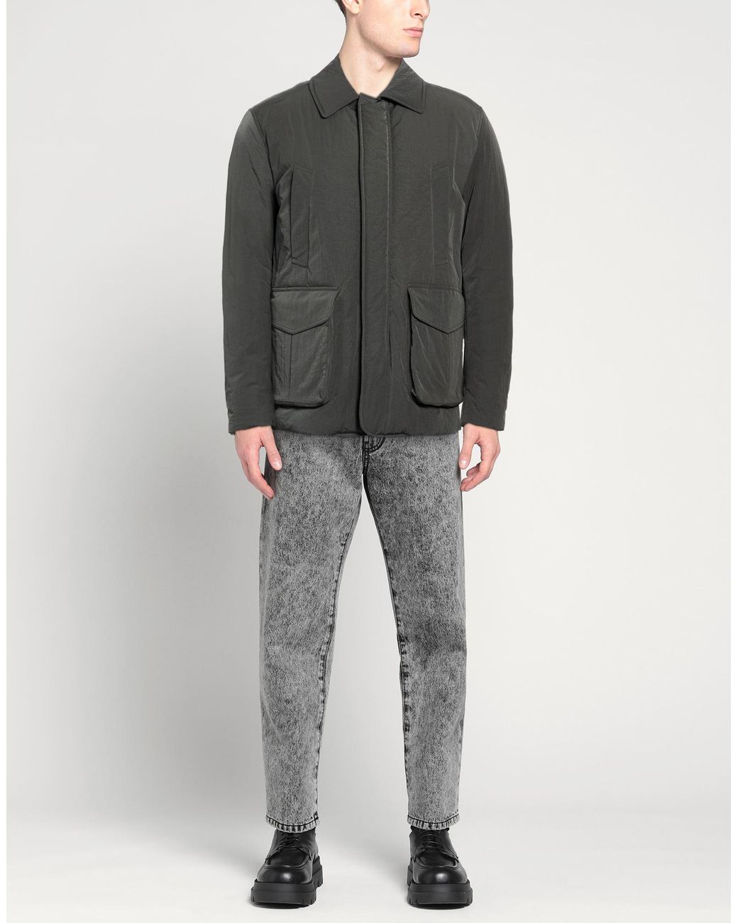 Montedoro Gray Jackets for men